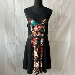Black Floral Dress